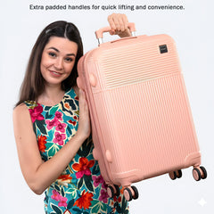 Velvair Luggage: Travel Made Stylish and Effortless 20" BLACK