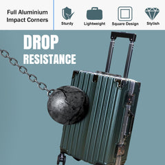 Velvair Luggage 20" Grey – Stylish & Durable Travel Companion