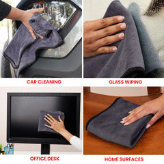 Prime Pick 500GSM Microfiber Car Cleaning Cloth