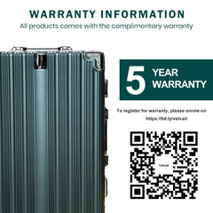 Velvair Luggage 20" Grey – Stylish & Durable Travel Companion