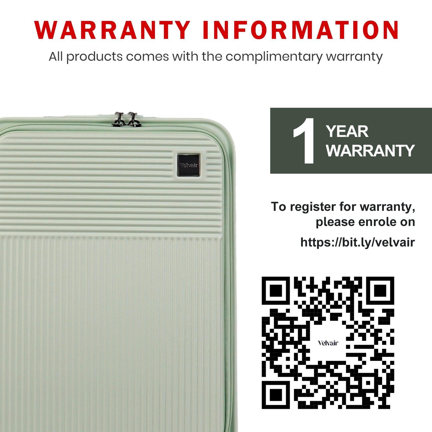 Velvair Luggage: Travel Made Stylish and Effortless 20" BLACK