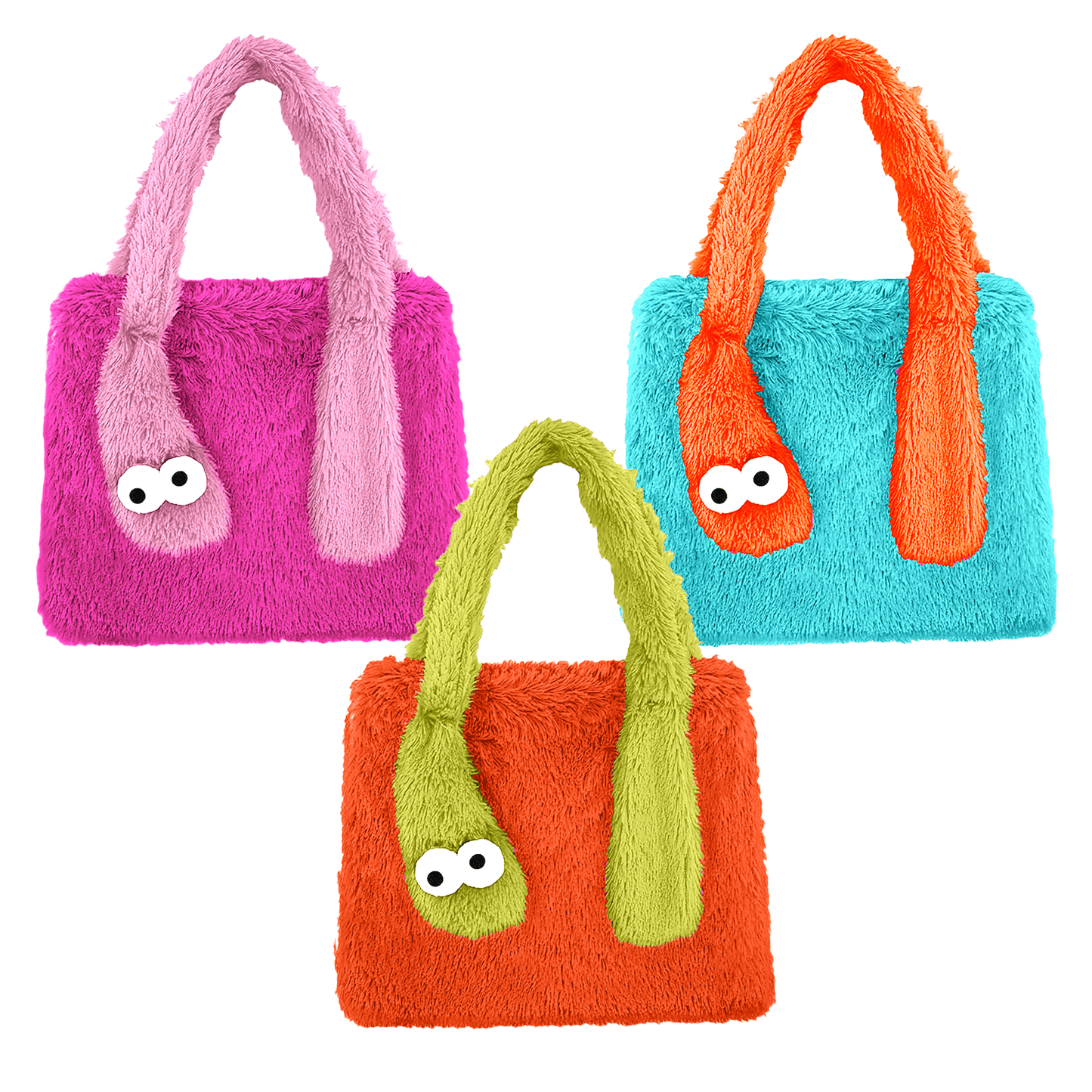 Prime Pick Terry Fur Shopper Bag