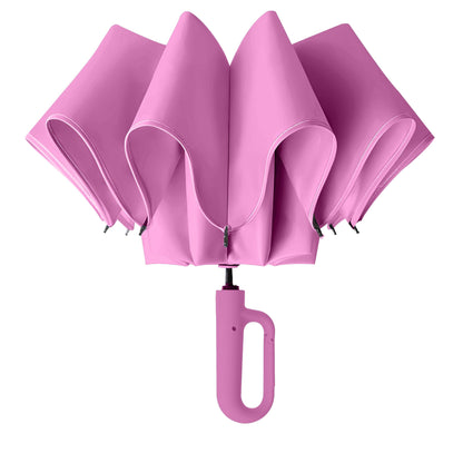 Prime Pick Compact Travel Umbrella With Reflective Strip