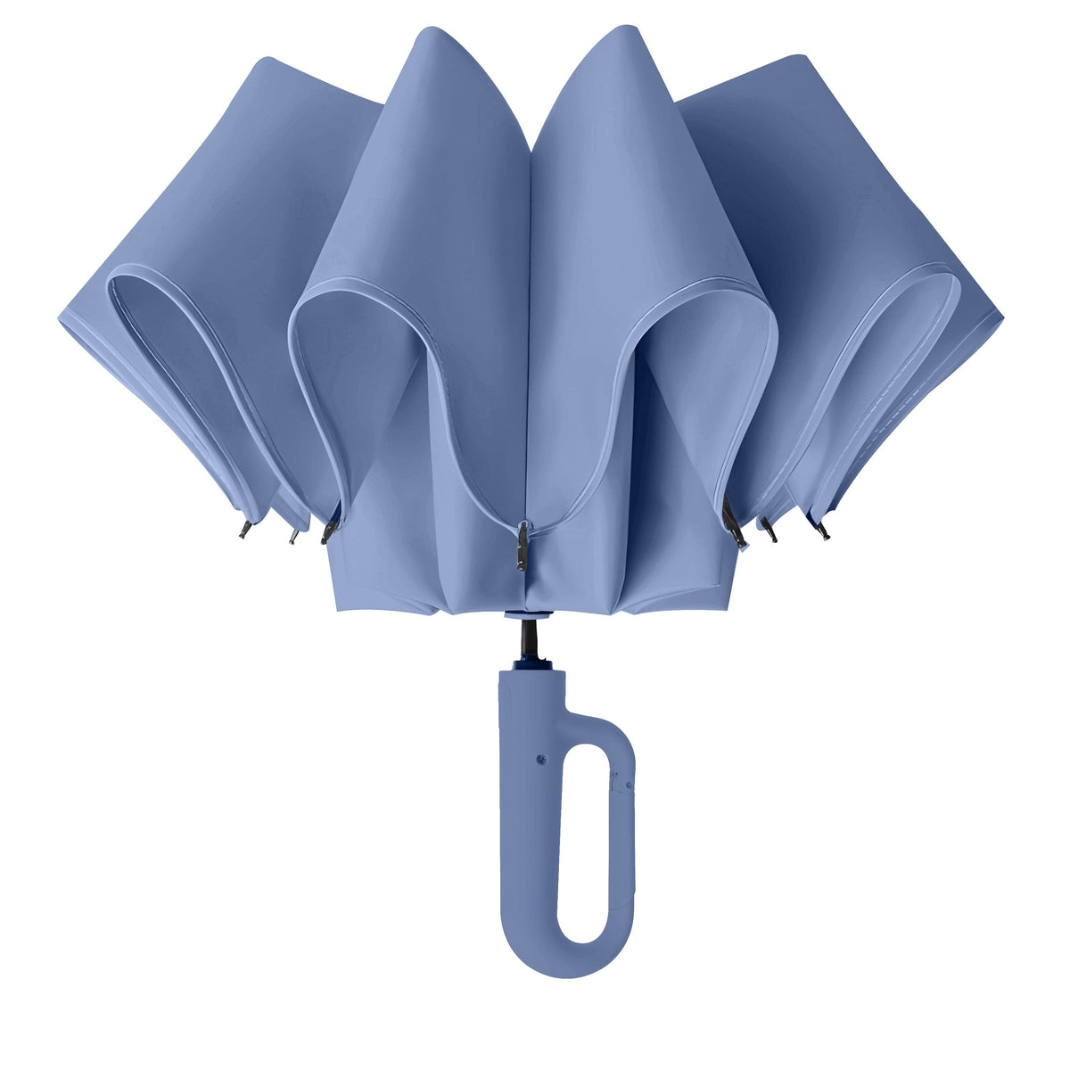 Prime Pick Compact Travel Umbrella With Reflective Strip