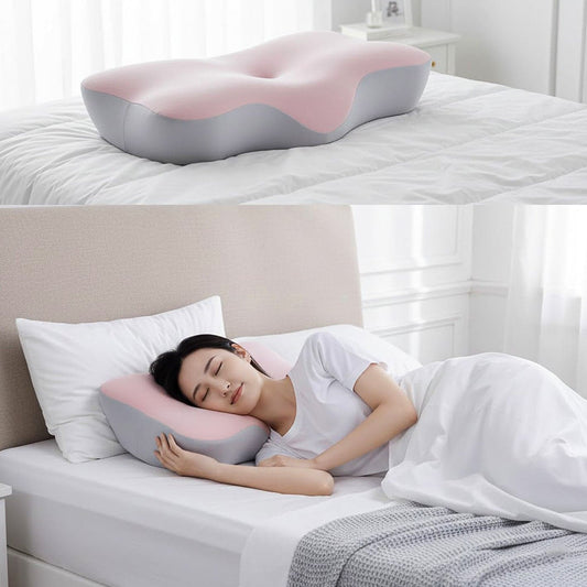 Prime Pick Spine Soothie Memory Foam Orthopedic Pillow