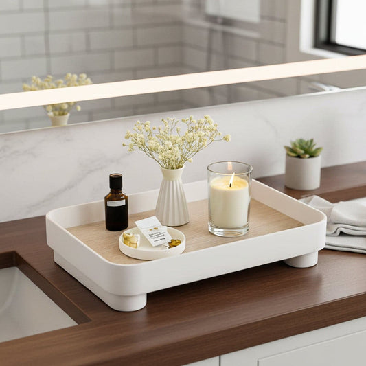 Prime Pick Wooden Square Tray