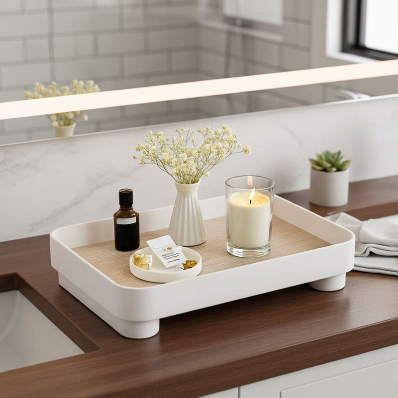 Prime Pick Wooden Square Tray