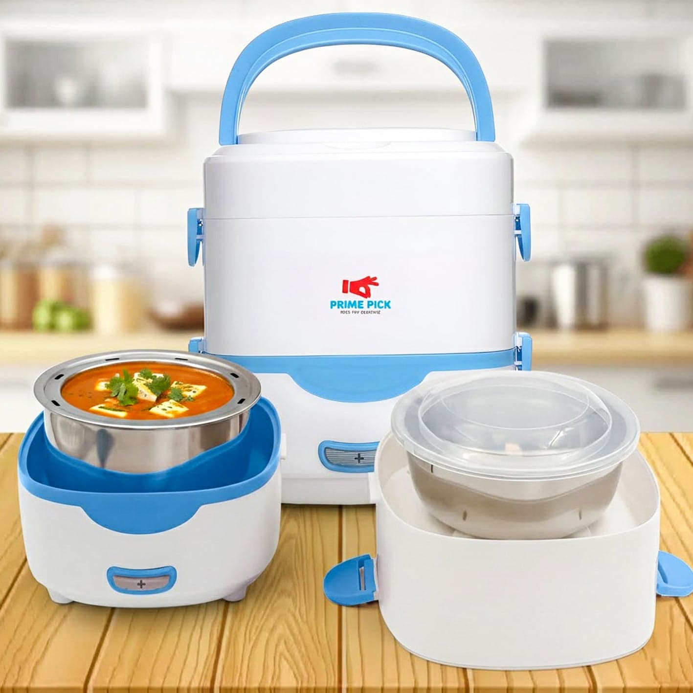 Prime Pick Electric Cooking & Heating Lunch Box