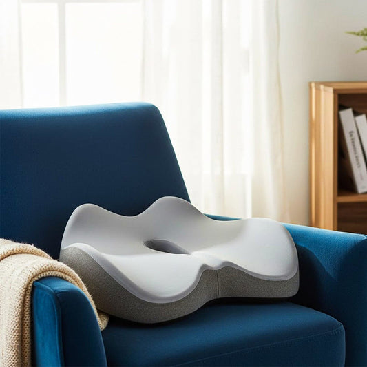 PRIME PICK Coccyx Chair Cushion Memory Foam Seat Tailbone Pillow