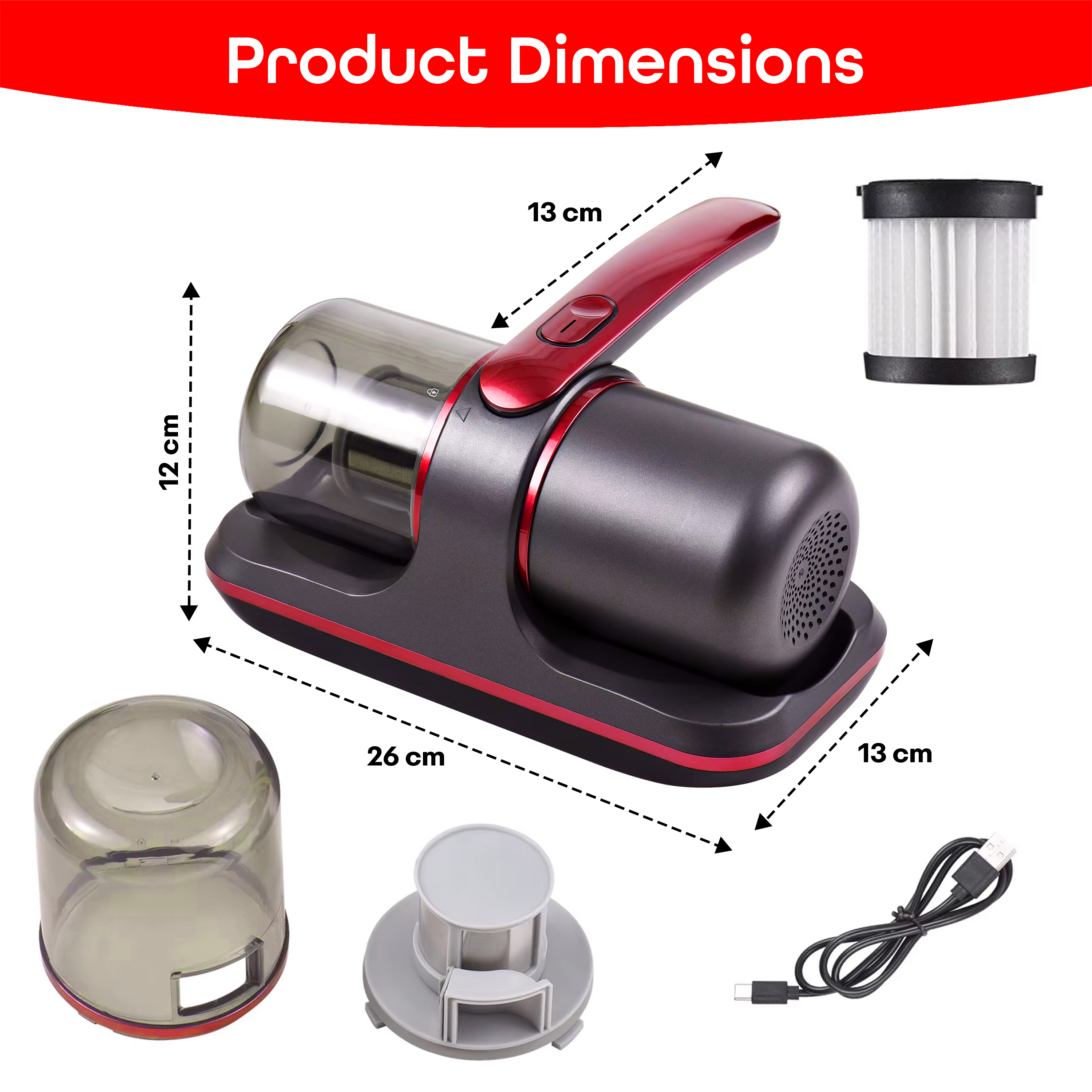 Prime Pick Portable Smart Vacuum Cleaner