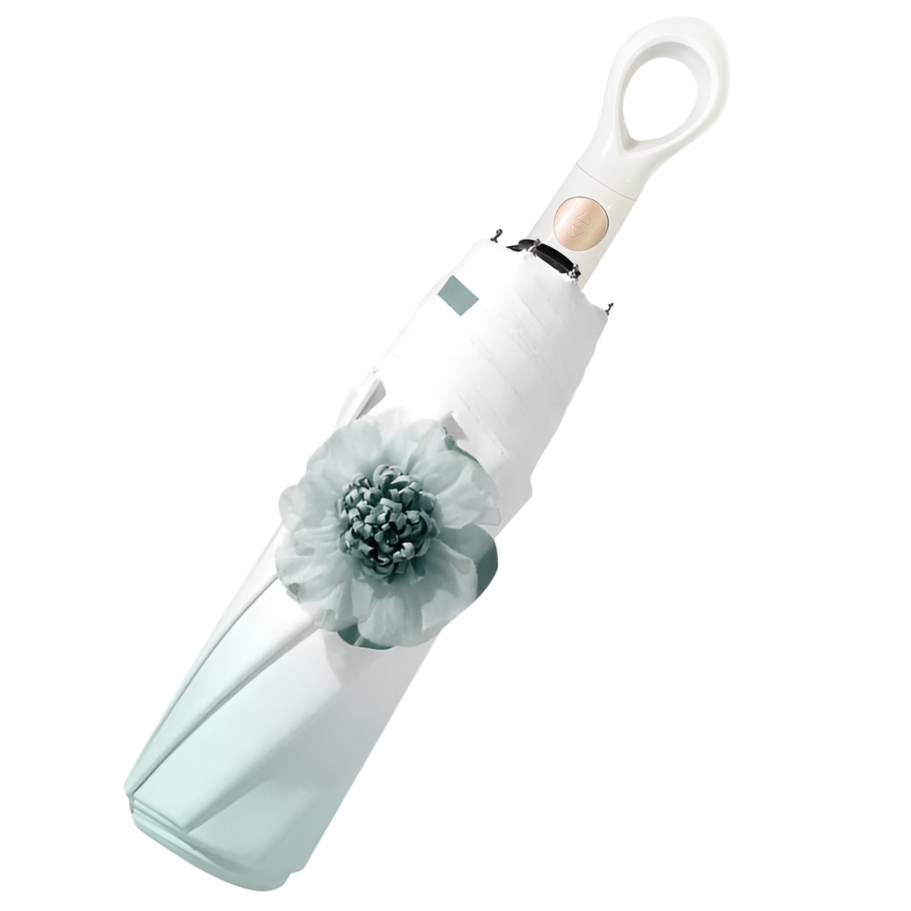 Prime Pick Mini Folding Umbrella With Flower designed