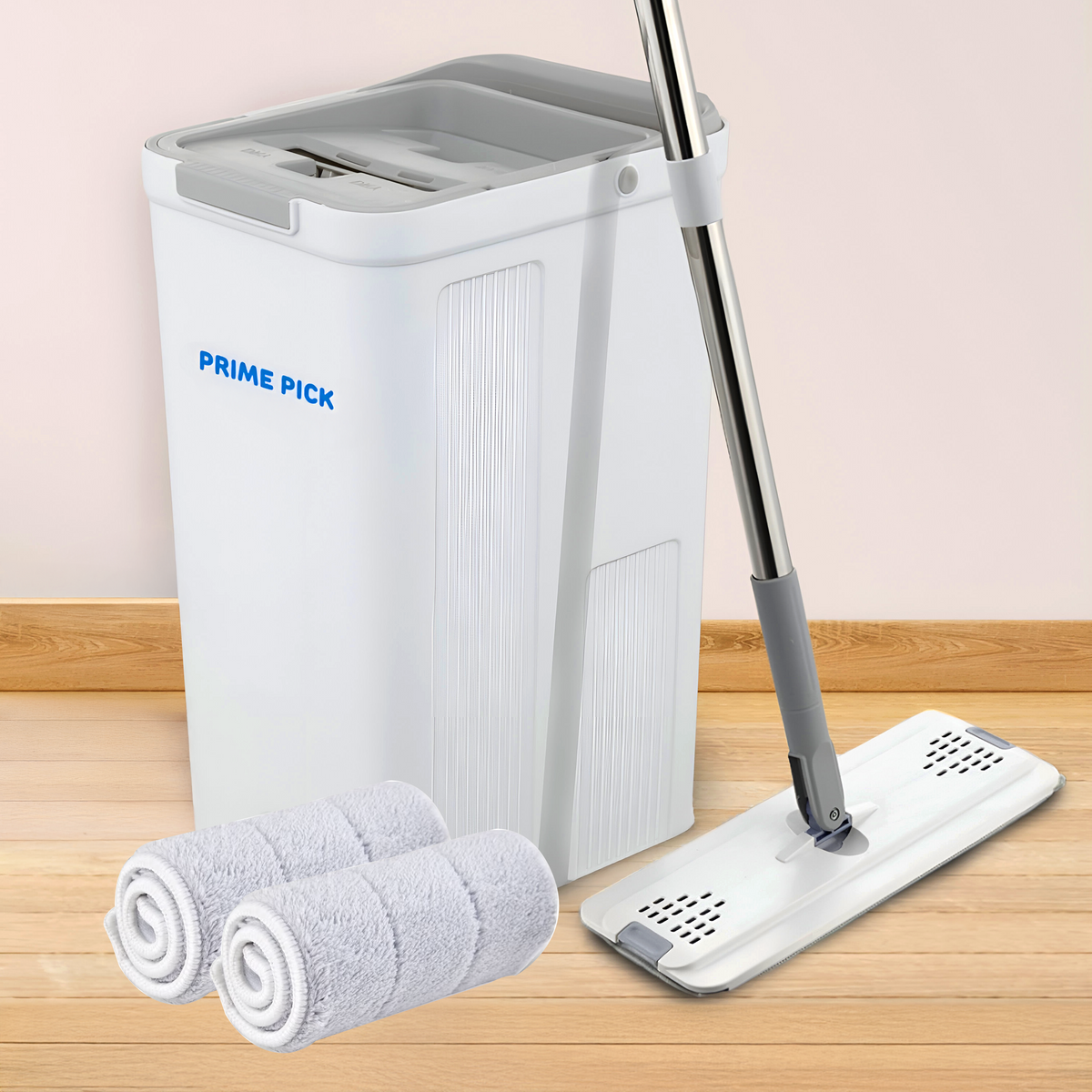 Prime Pick Wash And Dehydration Mop With Bucket