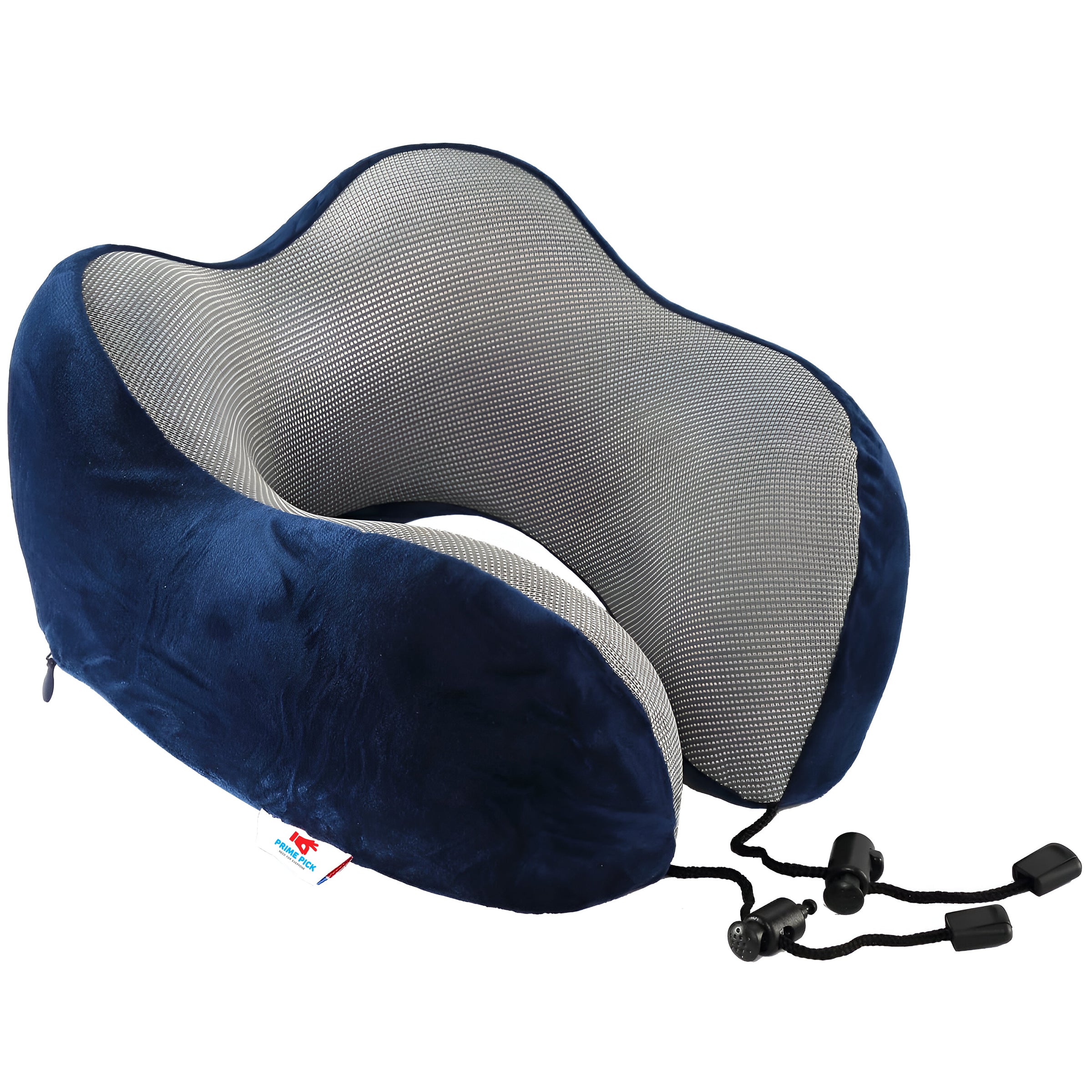 Prime Pick Extra Soft Memory Foam Travel Neck Pillow