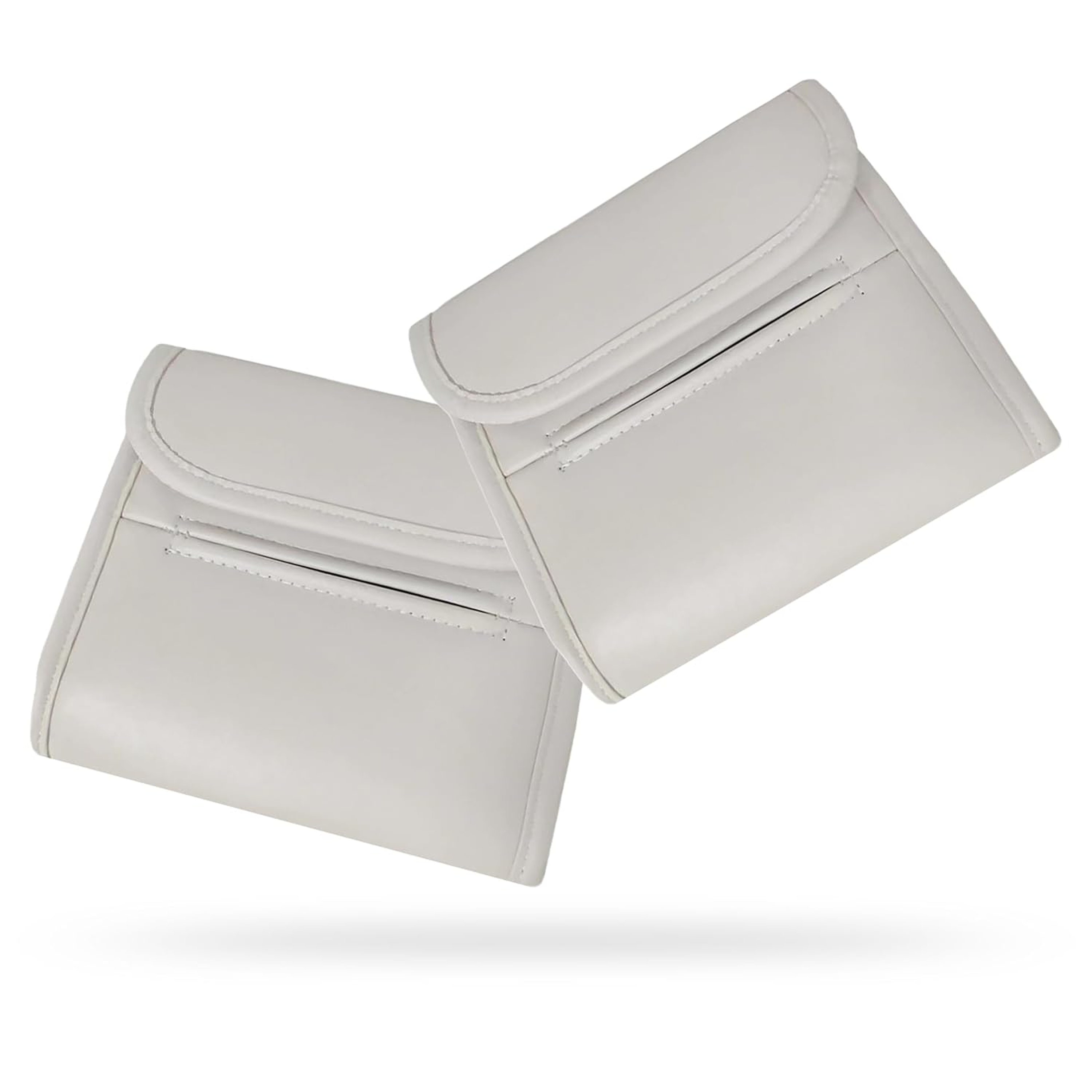 Prime Pick Leather Tissue Holder for Car Pack of 2