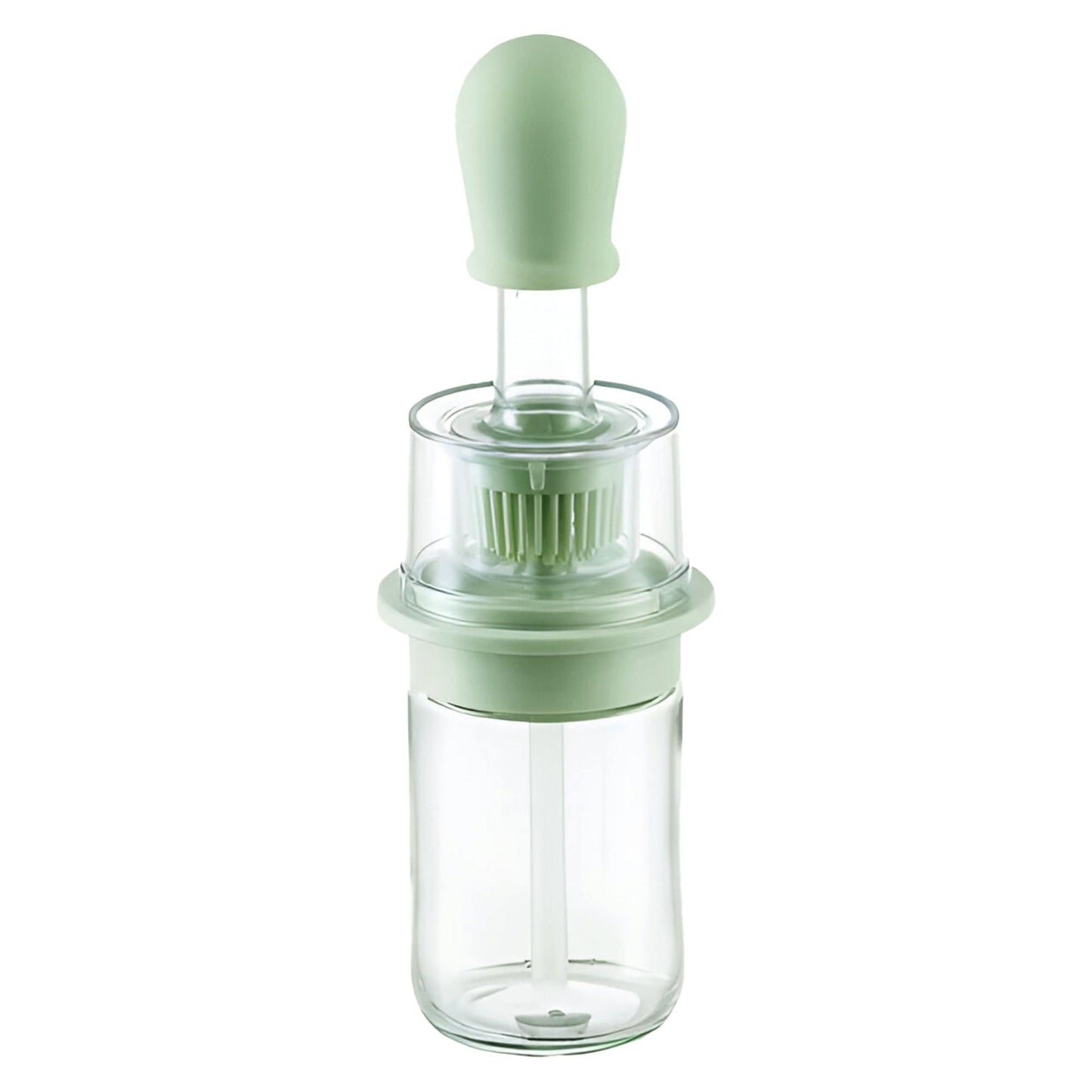 Prime Pick 180ml Oil Dispenser Bottle with Silicone Built-in Brush