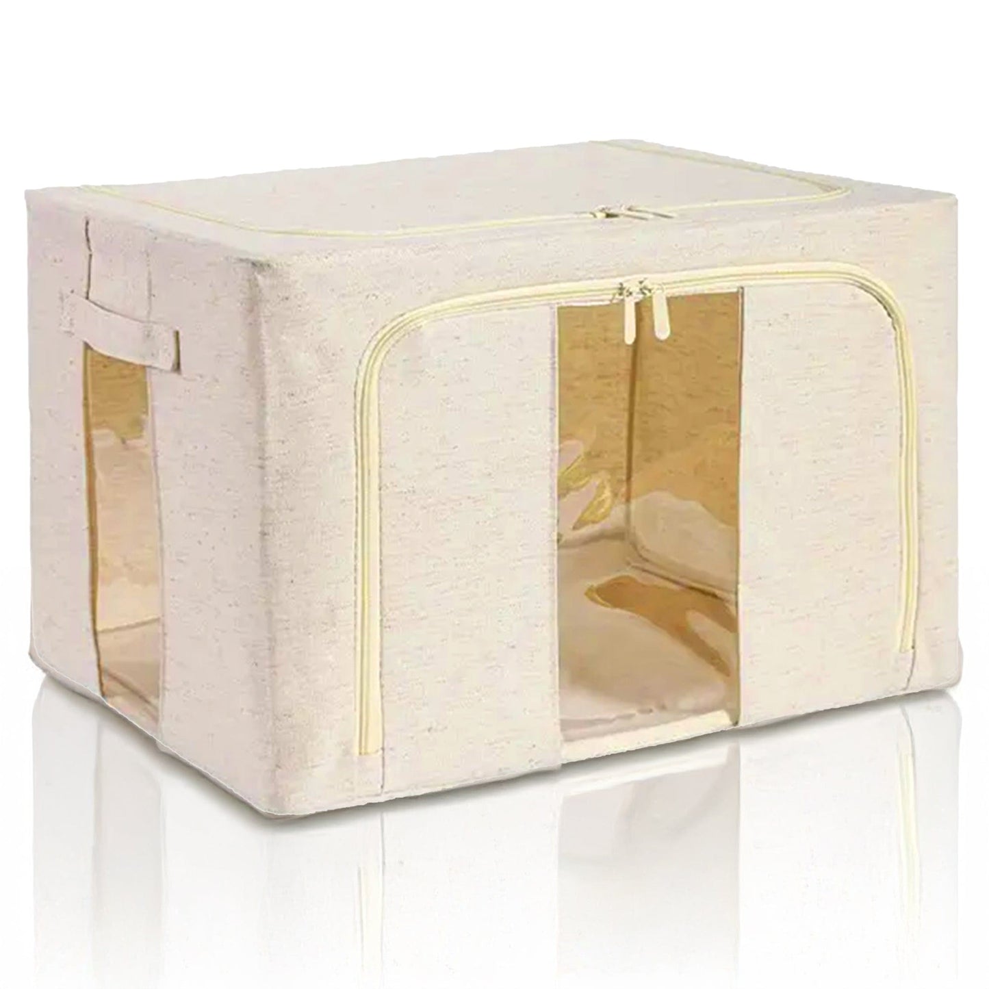 Prime Pick Cotton Jute Wardrobe Cloth Organizer