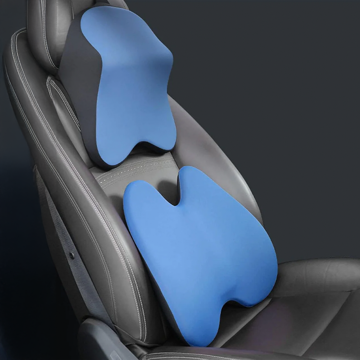 Prime Pick Car Neck Pillow And Backrest Cushion