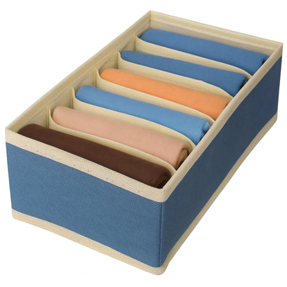 Prime Pick 6 Compartment Underwear Storage Box