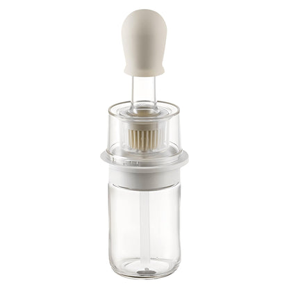 Prime Pick 180ml Oil Dispenser Bottle with Silicone Built-in Brush