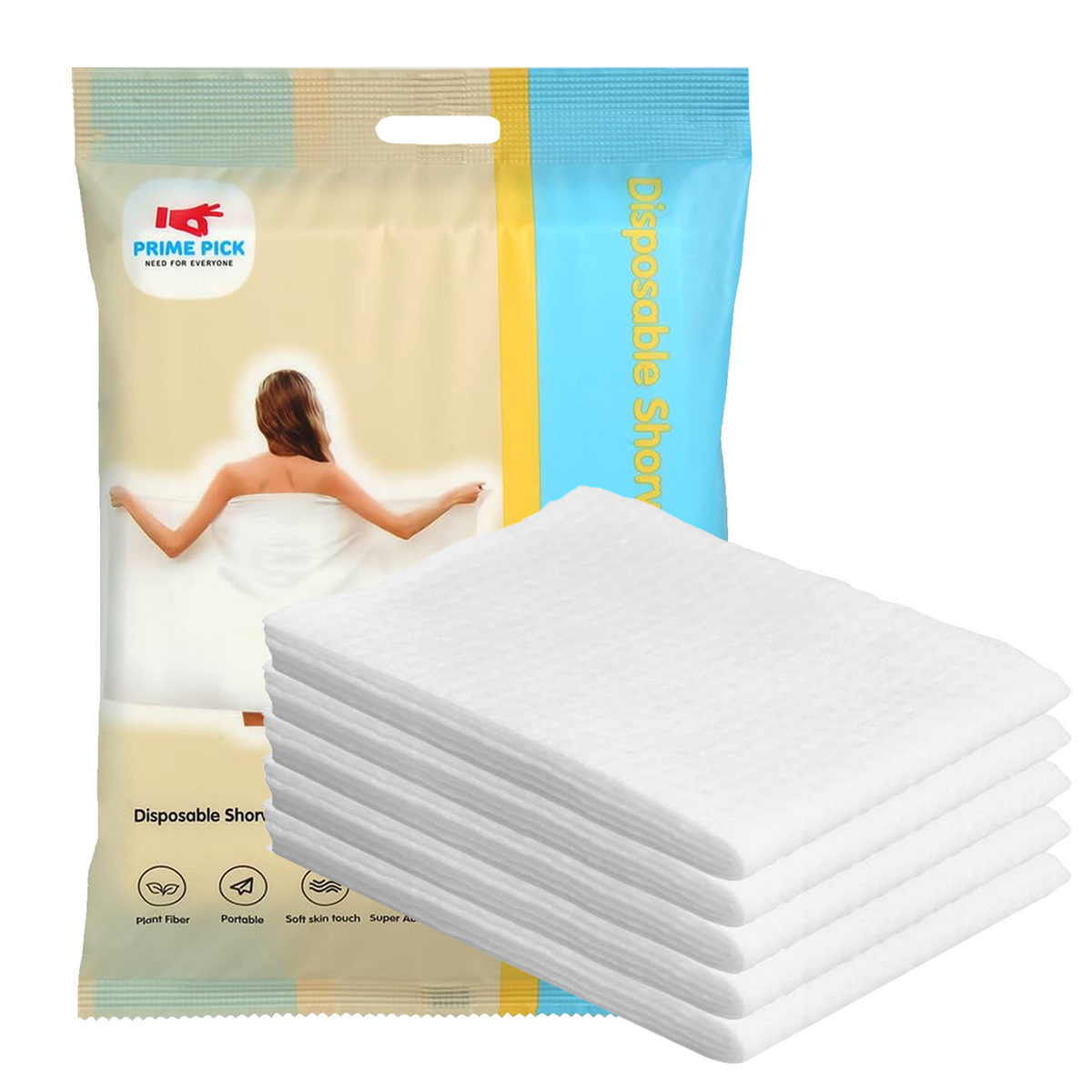 Prime Pick Disposable Shower Towel