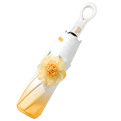 Prime Pick Mini Folding Umbrella With Flower designed