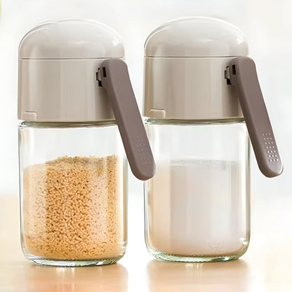 Prime Pick Salt & Pepper Containers – Set of 2, 250ml (Grey)