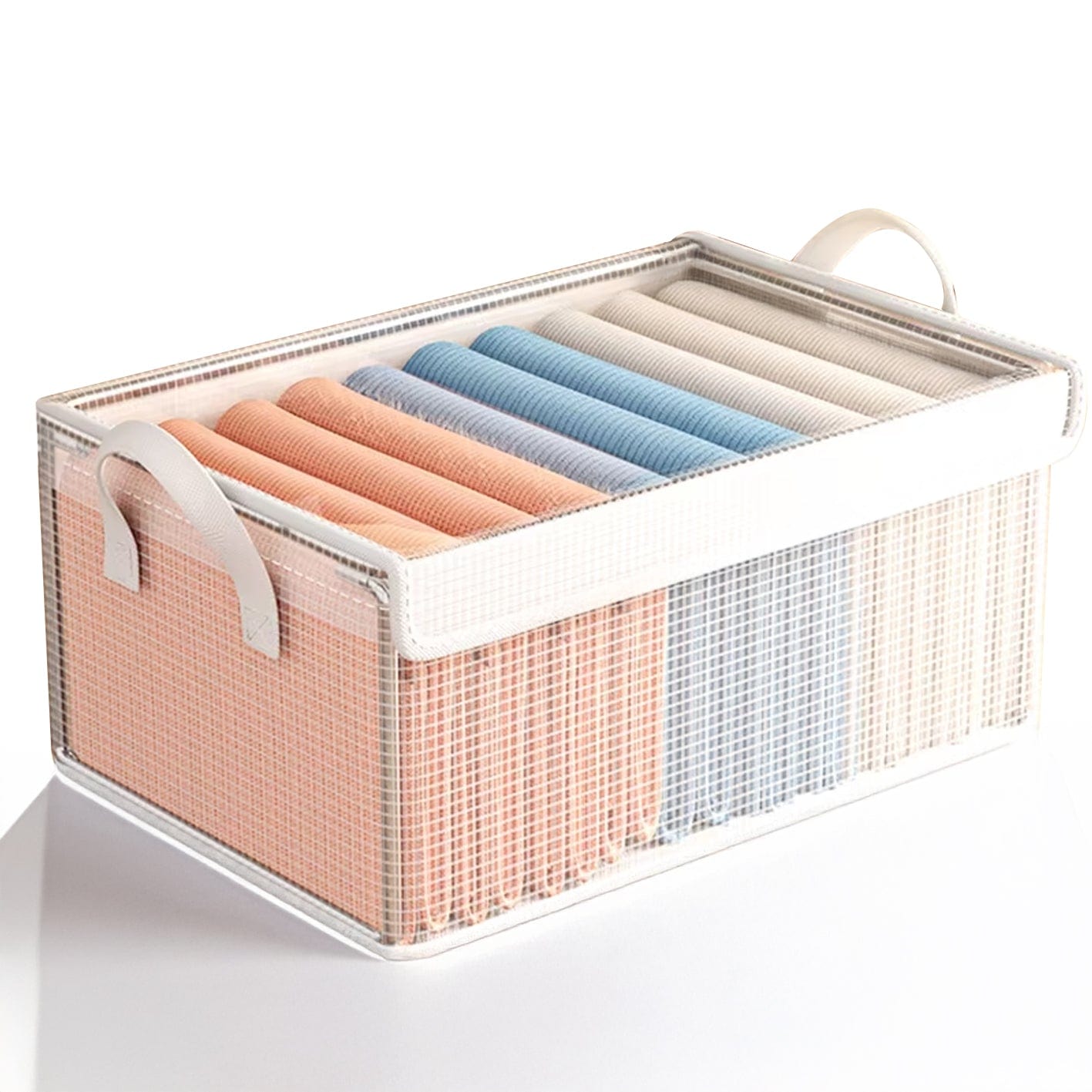 Prime Pick Storage Box Zip Cloth Organizer