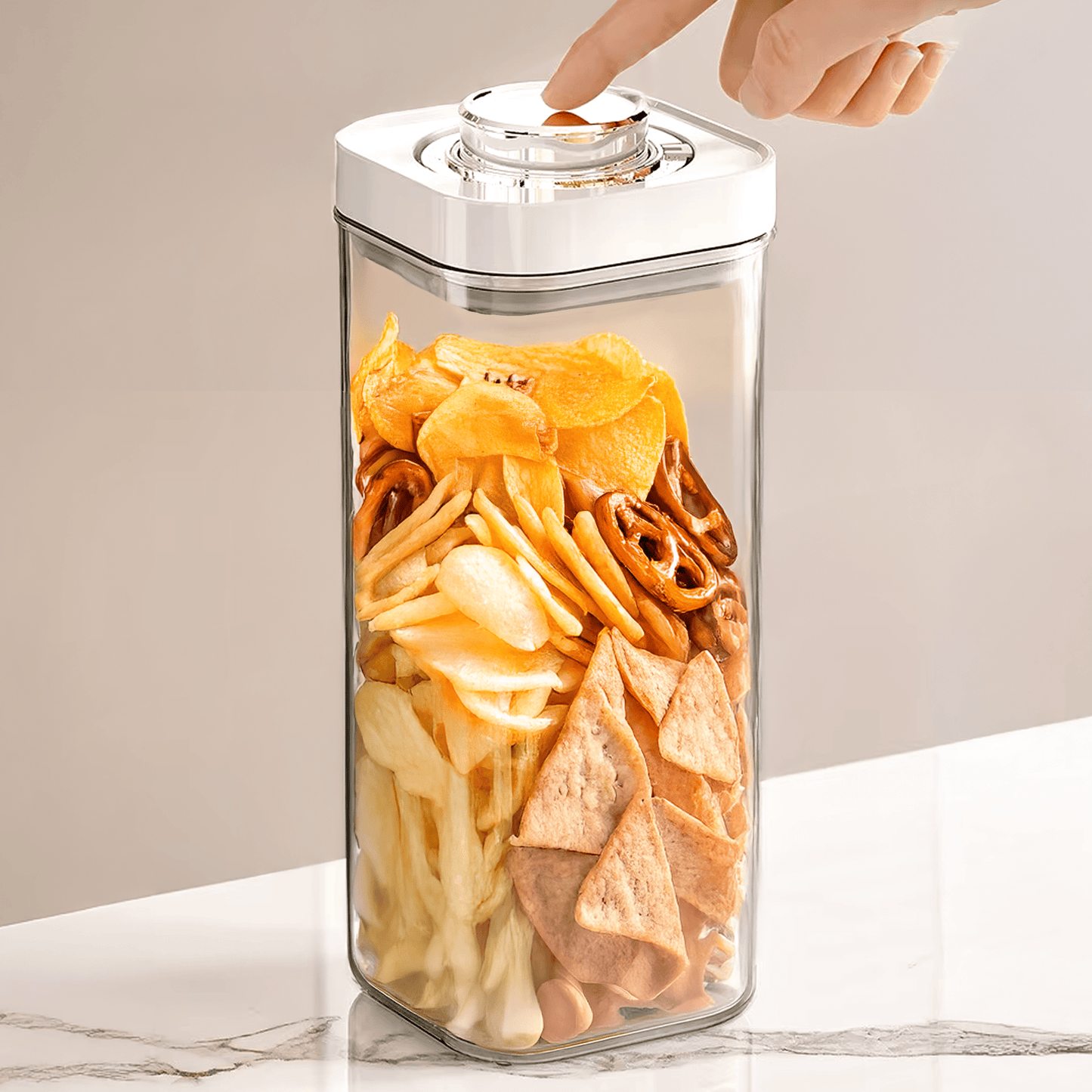 Prime Pick Air Tight Container For Kitchen Storage (1700 ML)