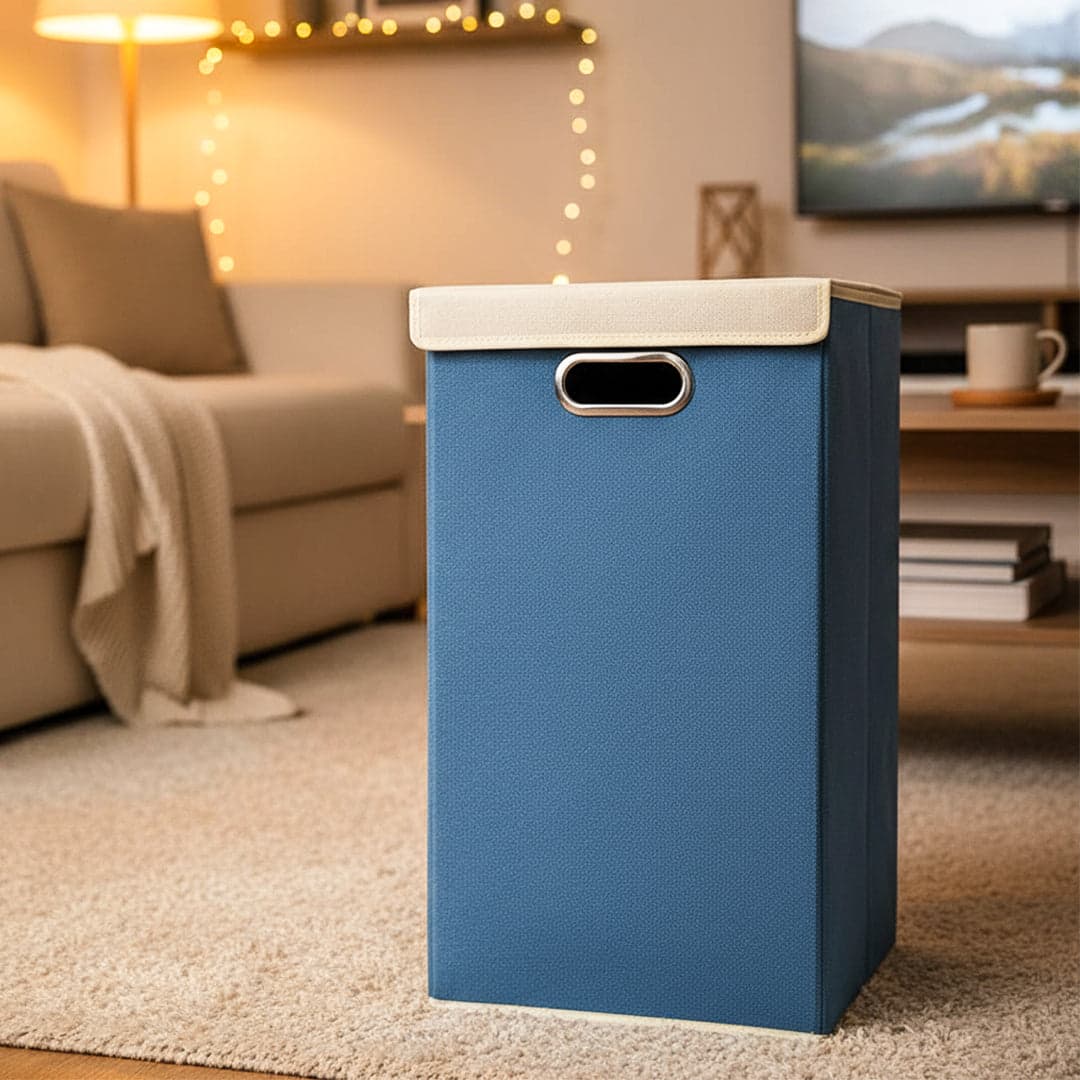 Prime Pick CollaPSible Laundry Hamper With Lid