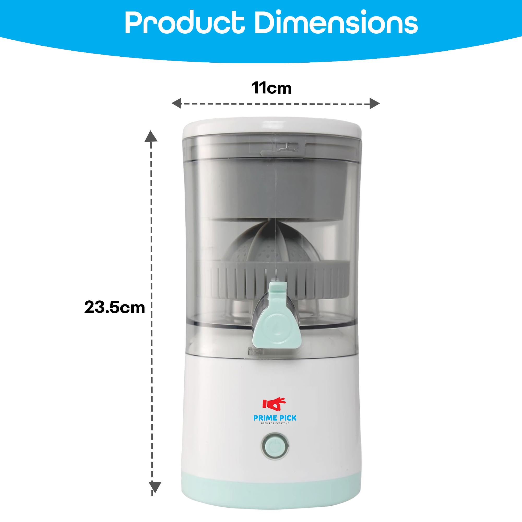 Prime Pick Rechargeable Portable Citrus Juicer