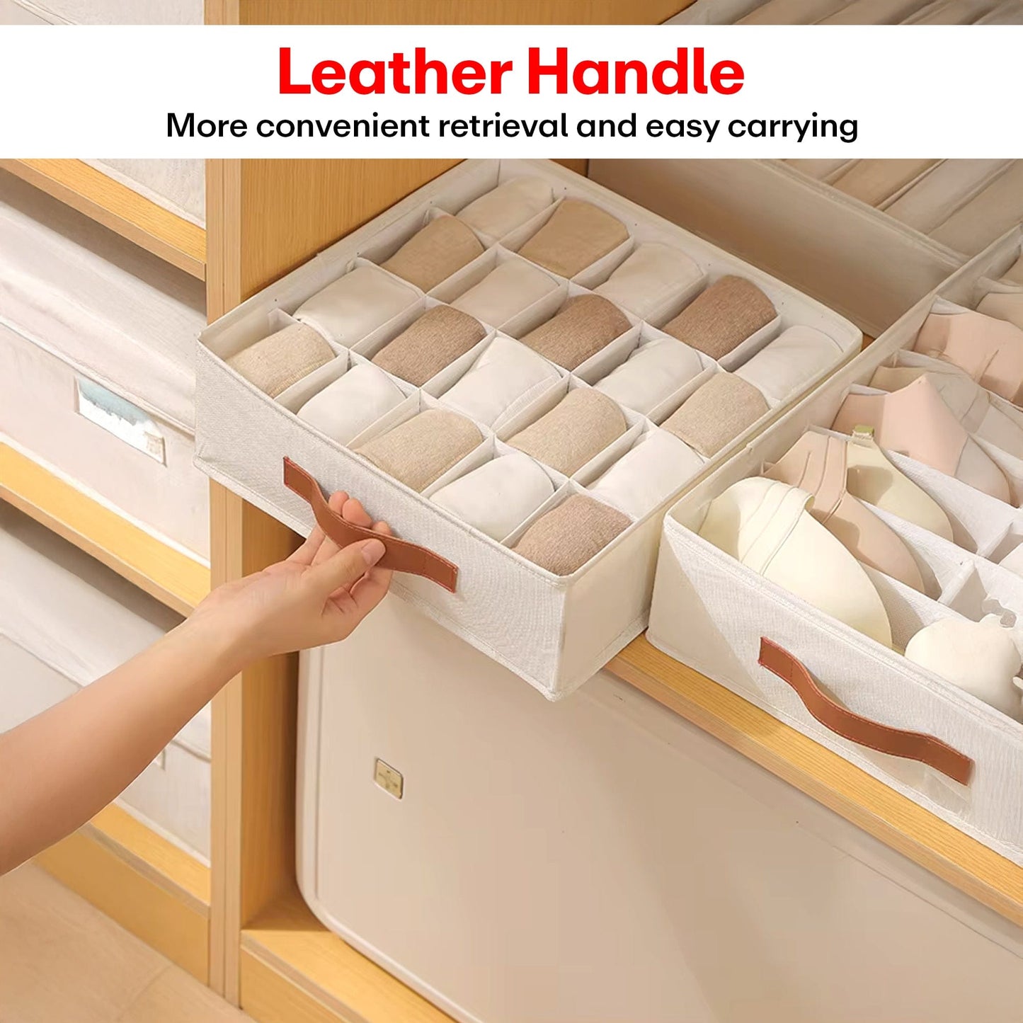 Prime Pick Xl Wardrobe Closet Organizer For Clothes Storage Set Of 3