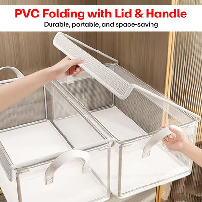 Prime Pick Storage Box Zip Cloth Organizer