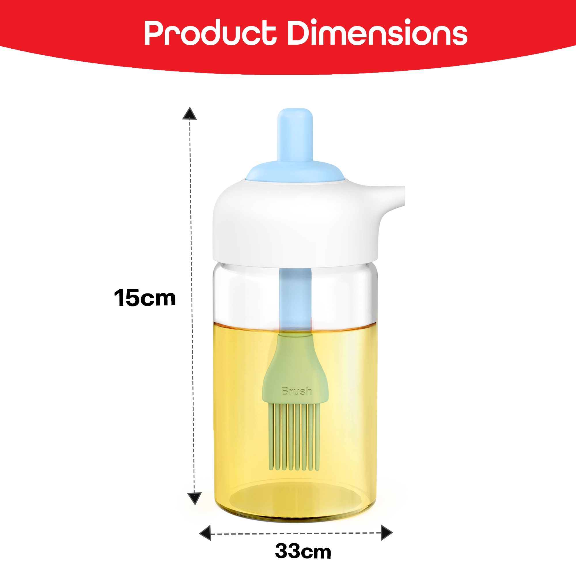 Prime Pick 250 ML Oil Dispenser