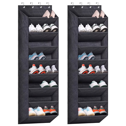 Prime Pick 8Layer Back Door Shoe Hanging Organizer