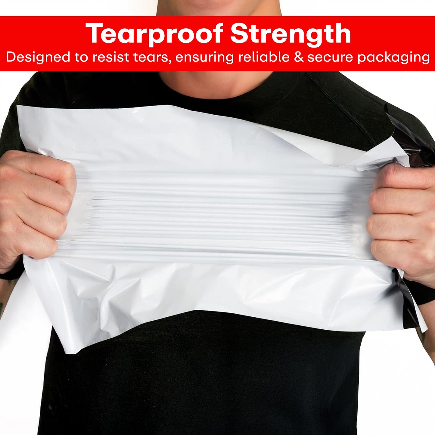 Prime Pick Tamper Proof Courier Bags 10X14 Inches Pack Of-100