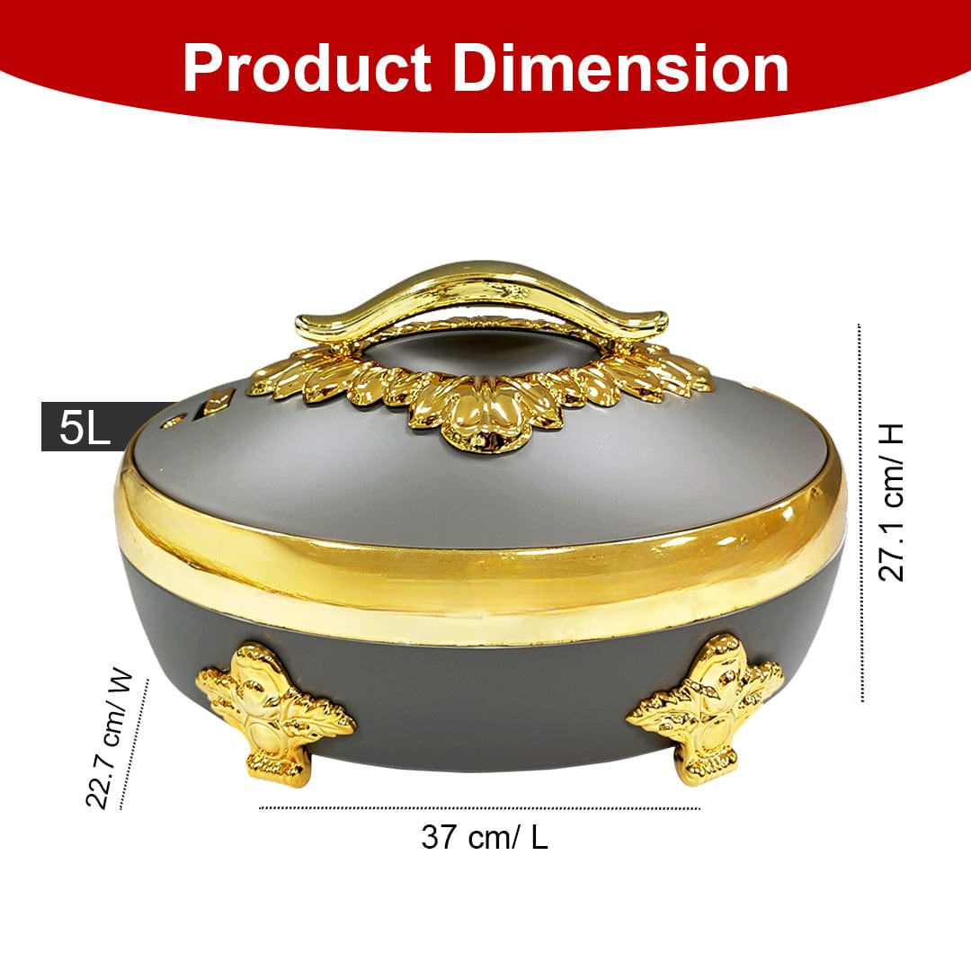 Prime Pick Royal Design Insulated Casserole 5L