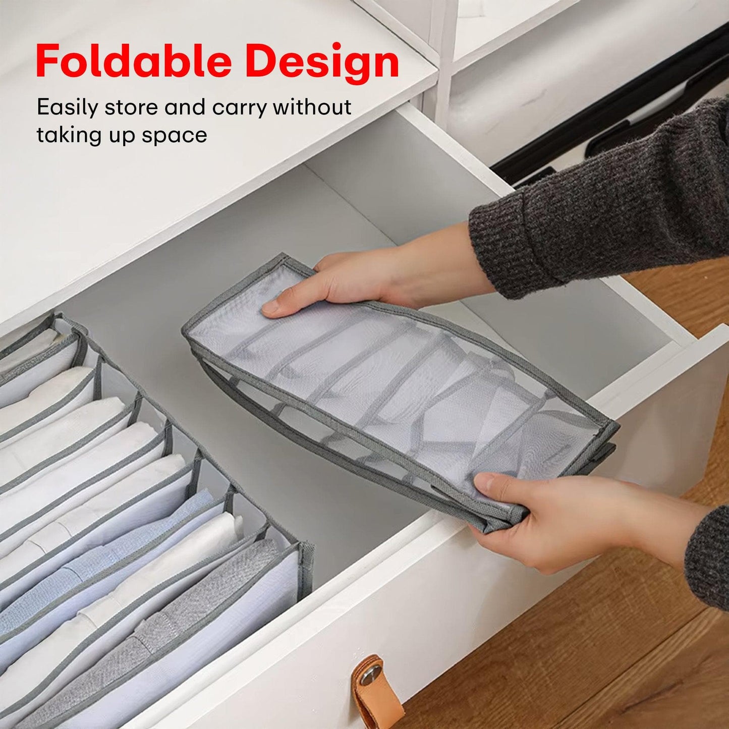 Prime Pick 8-Compartment Mesh Organizer