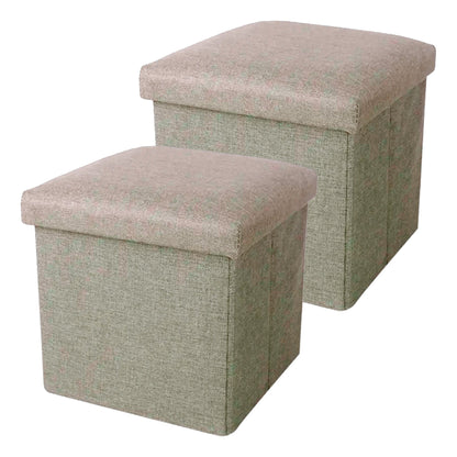 Prime Pick Hessian Storage Stool