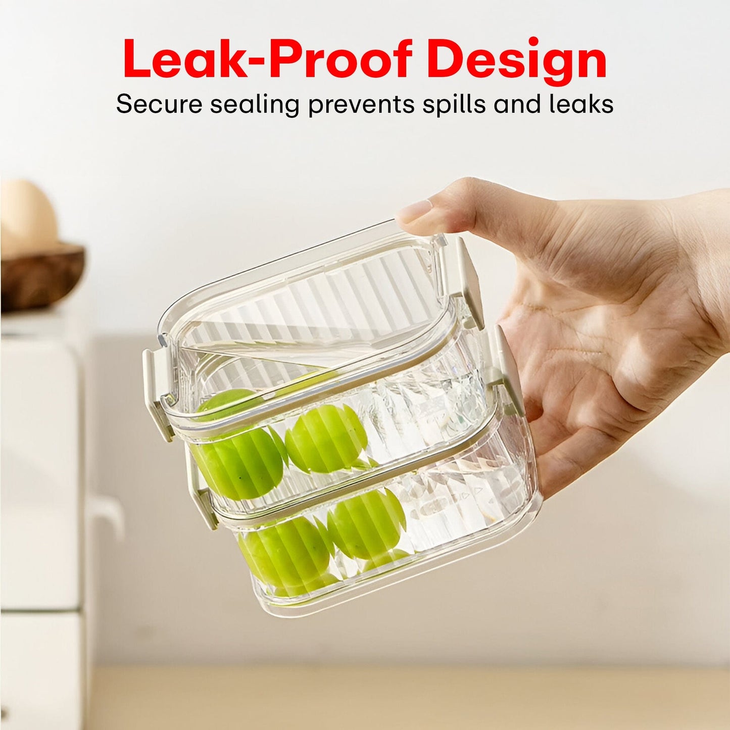 Prime Pick Stackable Food Container – 1250ml