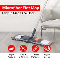 Prime Pick Flat Plastic Cotton Wet and Dry Floor Mop