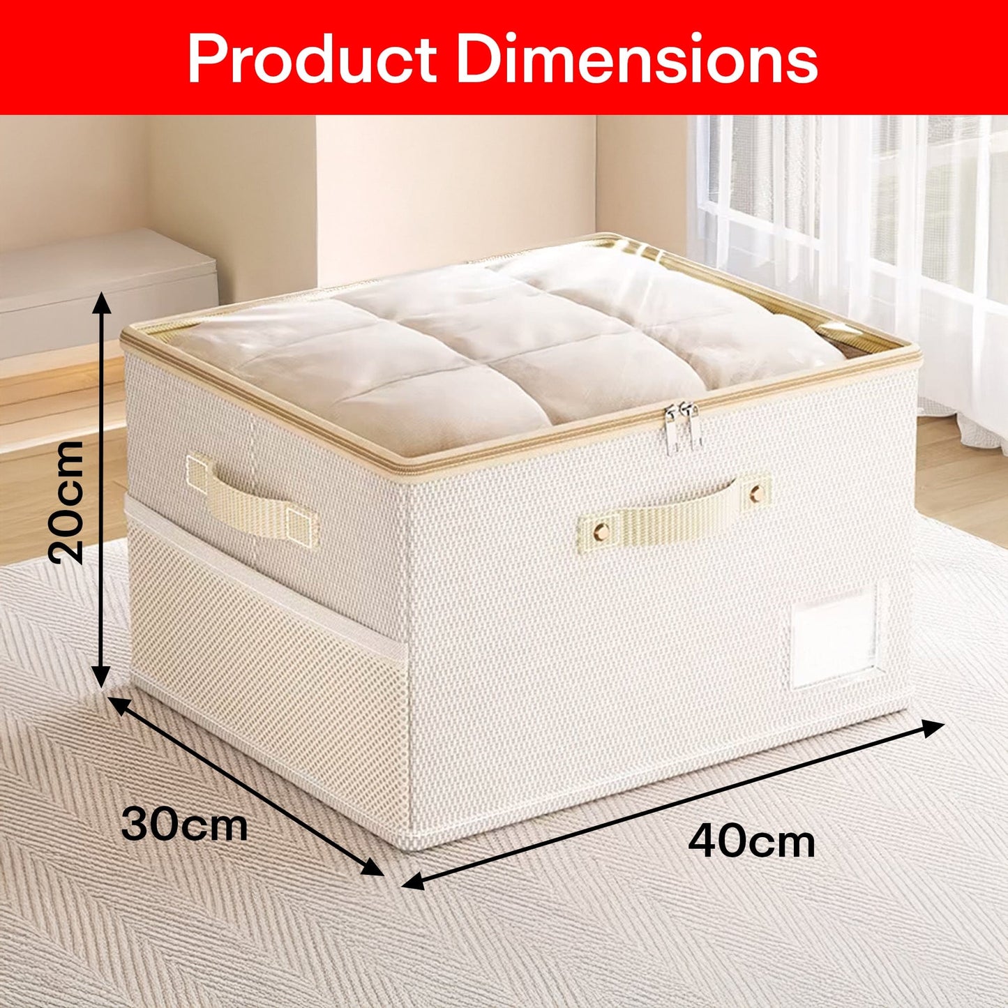 Prime Pick Storage Box & Cloth Organizer