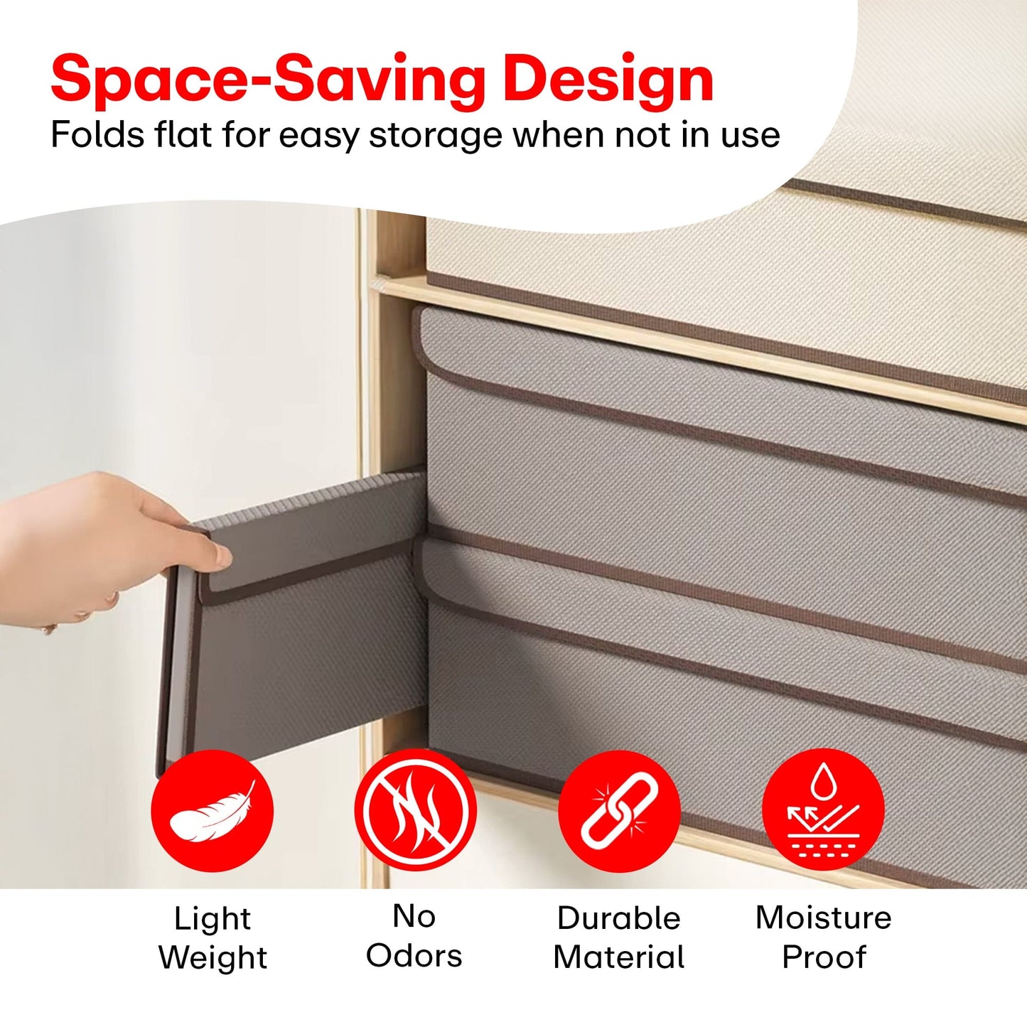 Prime Pick Undergarment 17 Divider Closet Organizer