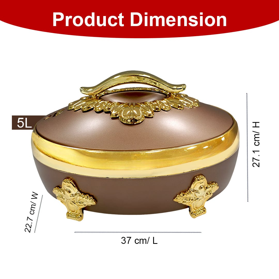 Prime Pick Royal Design Insulated Casserole 5L