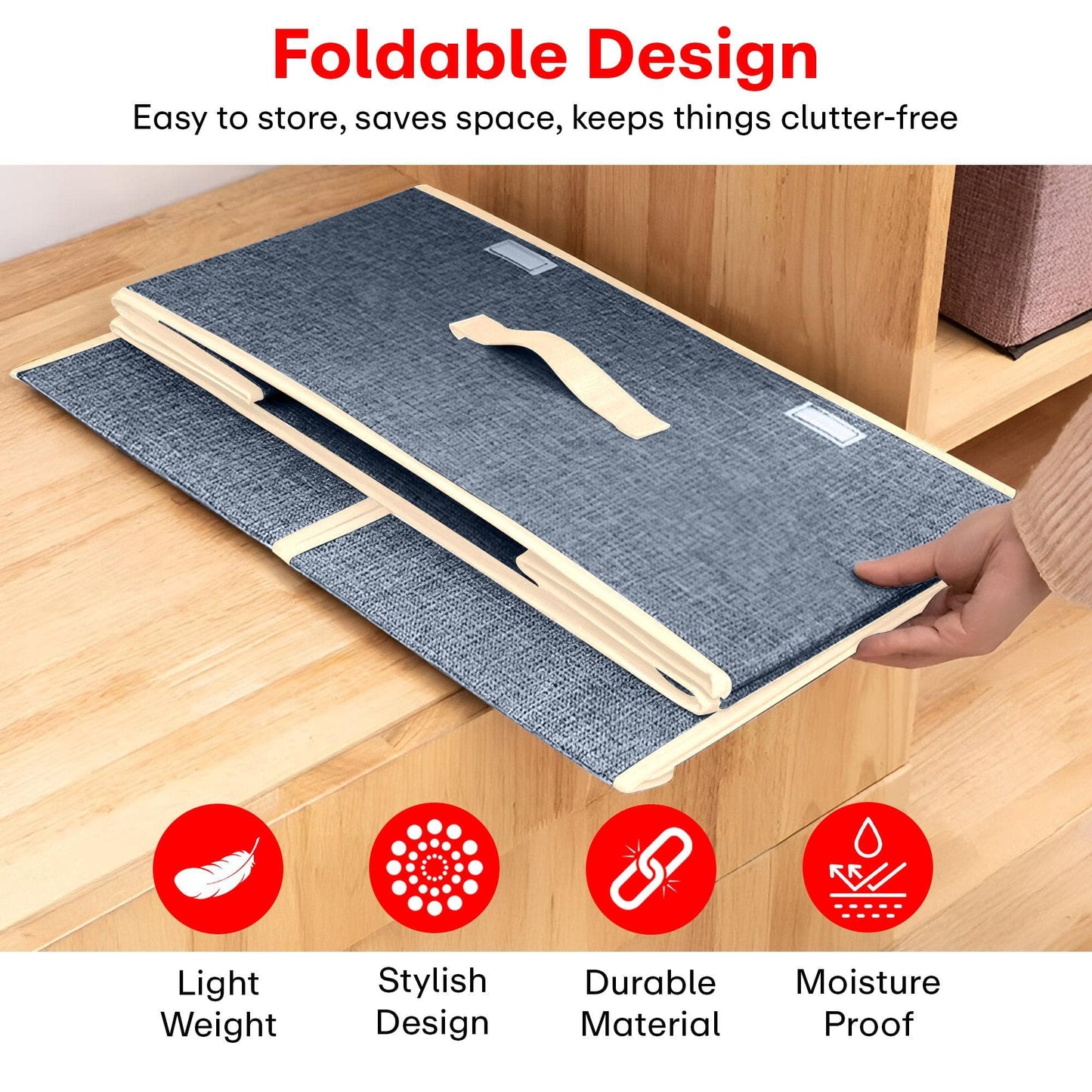 Prime Pick Double‐Lid Storage Box