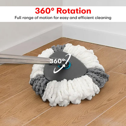 Prime Pick Twin Spin Mop With Pedal  With Triangle Mop Stand