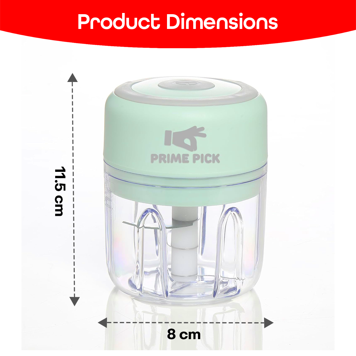 Prime Pick Rechargeable Mini Electric Chopper