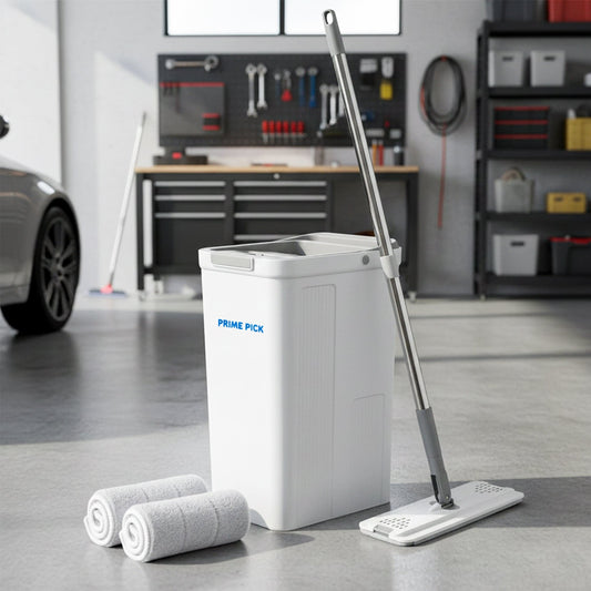 Prime Pick Wash And Dehydration Mop With Bucket