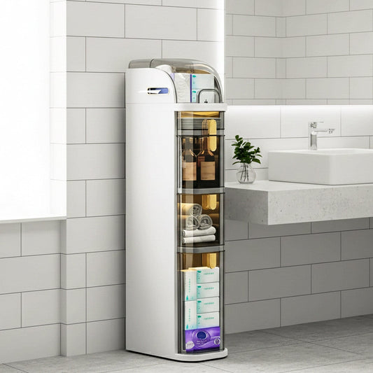 Prime Pick 4-Tiers Slim Bathroom Storage Organizer