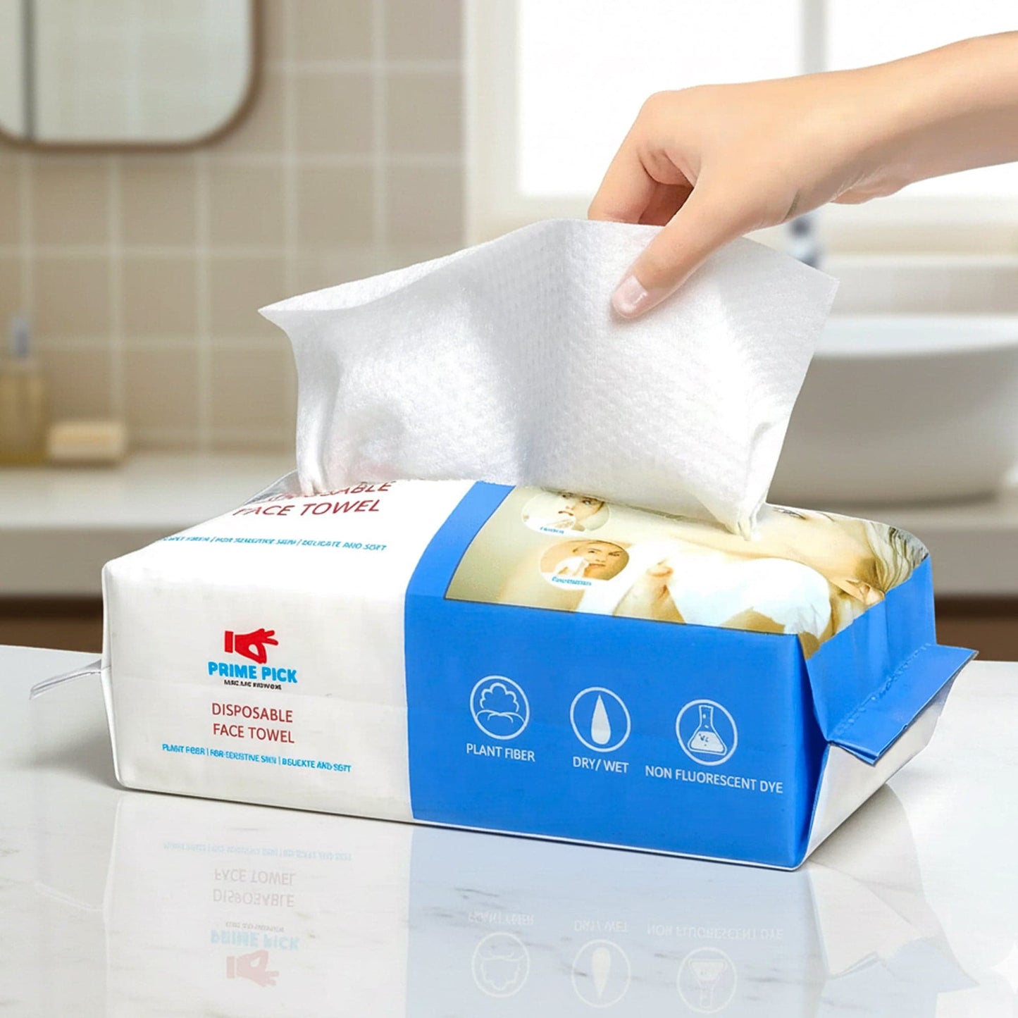 Prime Pick Disposable Face Towel