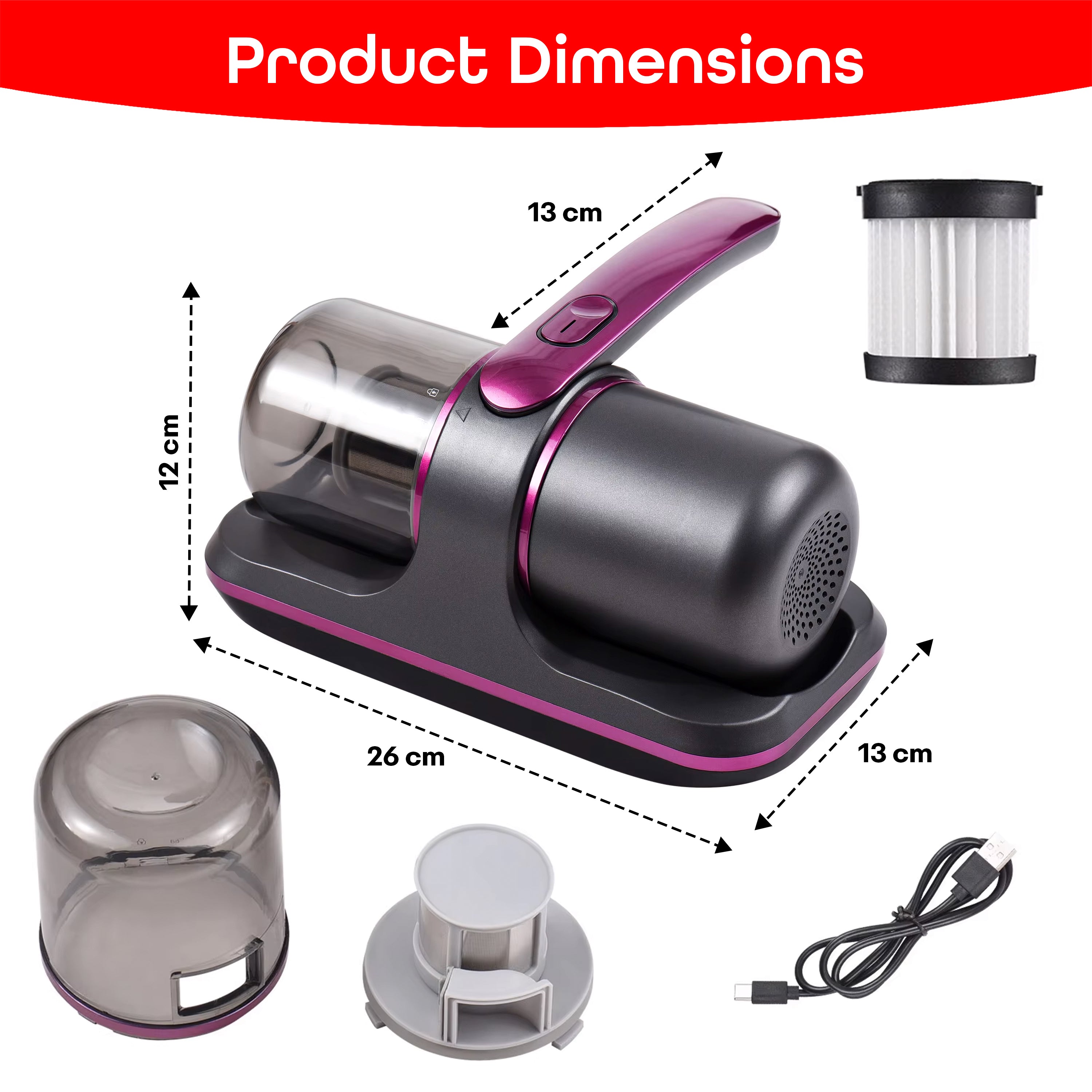 Prime Pick Portable Smart Vacuum Cleaner